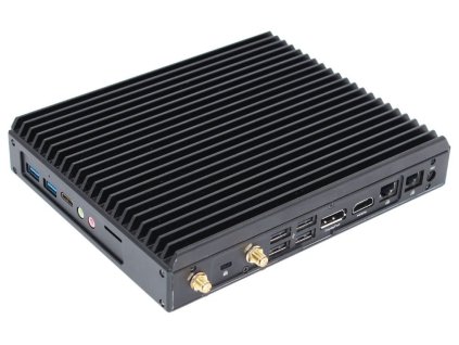 XtendLan MiniPC, Celeron 4205U 2x 1.8GHz, So-DIMM, Mini HDMI+HDMI+DP, 2x LAN, 6x USB 2.0/3.0, 1x COM, TDP 15W, fanless