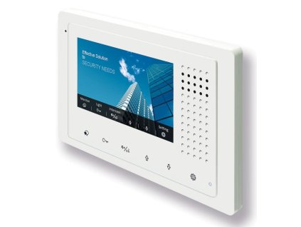 XtendLan Bytový monitor 2-drát D2/ LCD 4,3" 480x272/ CZ menu/ bílý