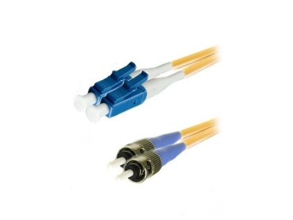XtendLan FO patch LC-ST 10m 9/125 duplex, G.652d, LS0H