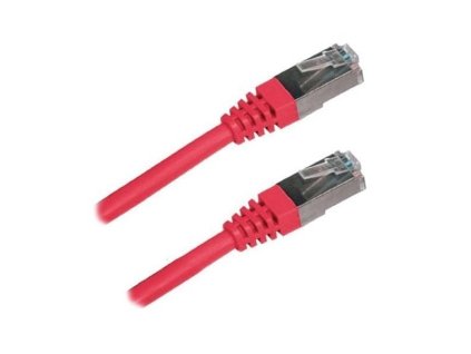 XtendLan Patch kabel Cat 6A SFTP LSFRZH 5m - červený