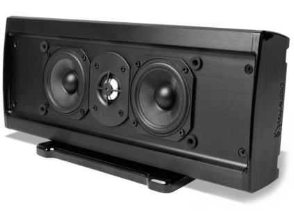 TRUAUDIO Slim 100G - Soundbar LCR, 2x 3.5" glass fiber woofer, výkon 75 W/kanál, 8 ohm