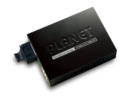 Planet FT-802S15 opto konvertor 10/100Base-TX - 100Base-FX, SC, singlemode