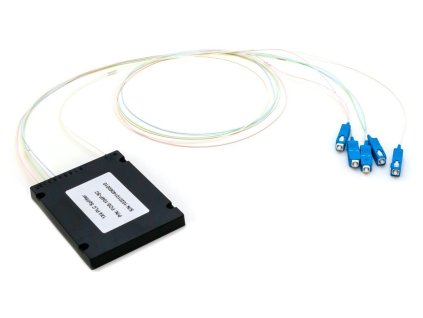 XtendLan Optický rozbočovač 1:4, SC/PC konektory, 1260-1650nm, singlemode, PLC, 1m