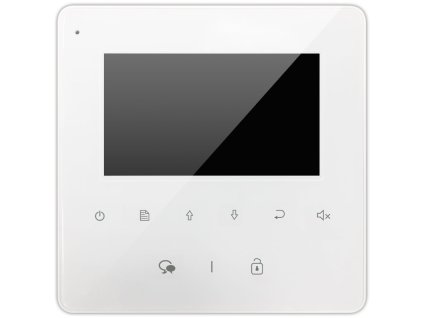 XtendLan Bytový monitor 2-drát D2/ LCD 4,3" 480x272/ CZ menu/ bílo-šedý