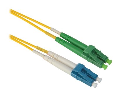 XtendLan FO patch LC-LC/APC 1m 9/125 duplex, G.652d, LS0H