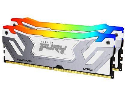 KINGSTON FURY Renegade RGB White XMP 48GB DDR5 8400MT/s / CL40 / CUDIMM / Kit 2x 24GB