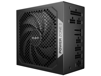 Be quiet! / zdroj POWER ZONE 2 850W / ATX 3.1 / 140mm fan / částečně pasivní / 80 PLUS Platinum