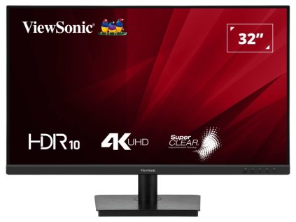 POŠKOZENÝ OBAL - ViewSonic VA3208-4K-HD/ 32"/ VA/ 16:9/ 3840x2160 4ms/ 300cd/m2/ HDMI / DP/ VESA
