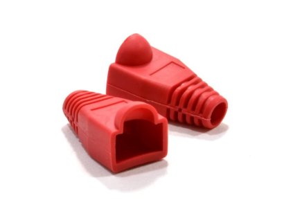 XtendLan Ochrana konektoru RJ45 červená (bublinka)