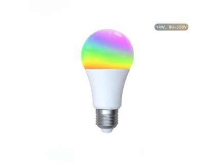 WB-TDA14-RCW-E27-MS - Smart LED RGB žárovka