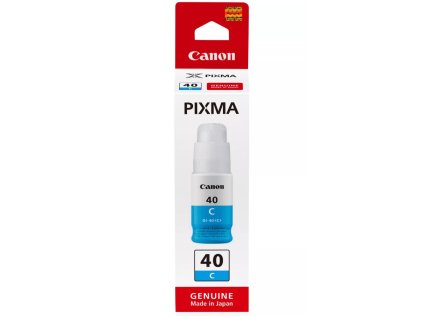 Canon inkoustová náplň INK GI-40 C Cyan inkoustová lahvička