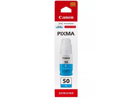 Canon inkoustová náplň INK GI-50 C Cyan inkoustová lahvička