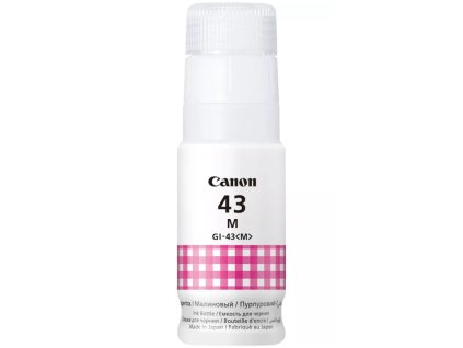 Canon inkoustová náplň GI-43 M EMB Magenta inkoustová lahvička