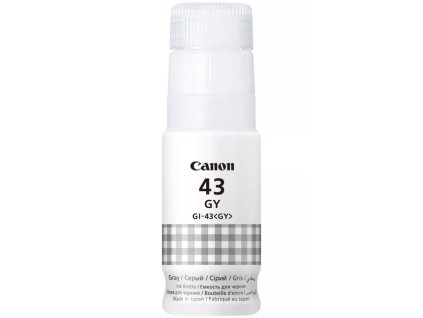 Canon inkoustová náplň GI-43 GY EMB šedá inkoustová lahvička