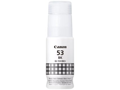 Canon inkoustová náplň GI-53 BK EUR černáinkoustová lahvička