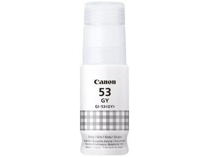 Canon inkoustová náplň GI-53 GY EUR šedá inkoustová lahvička
