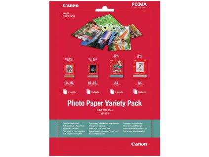 Canon fotopapír  VP-101 A4 & 10x15  Variety Pack