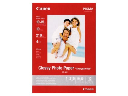 Canon fotopapír  BJ MEDIA GP-501 10x15 10 listů