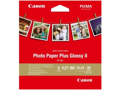 Canon fotopapír  PP-201 5x5inch 20SH  (20 listů)