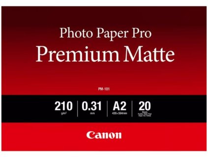 Canon fotopapír  PM-101  Premium Matte A2 20 listů
