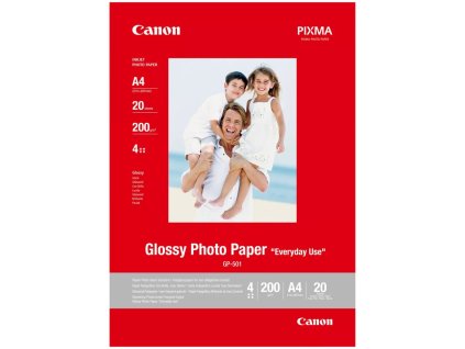 Canon fotopapír  GP-501  lesklýA4 20 listů