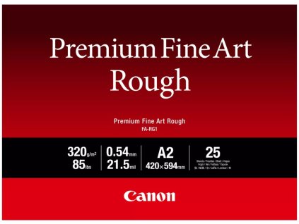 Canon fotopapír  FA-RG1  Premium FineArt Rough A2 25 listů