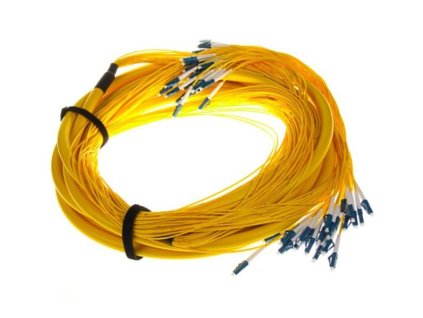 XtendLan FO konektorovaný kabel LC-LC 40m 9/125, 12 vláken,LS0H, G.652d, průměr 12.5mm, vývody 50 cm s průměrem 2mm