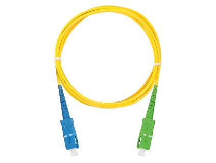 XtendLan FO patch SC/APC-SC 10m 9/125 simplex, G.652d, LS0H