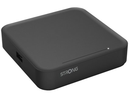 POŠKOZENÝ OBAL - STRONG android box SRT LEAP-S3/ 4K UHD/ H.265/HEVC/ NETFLIX/ O2 TV/ HBO Max/ HDMI/ USB/ LAN/ Wi-Fi/ Android T...