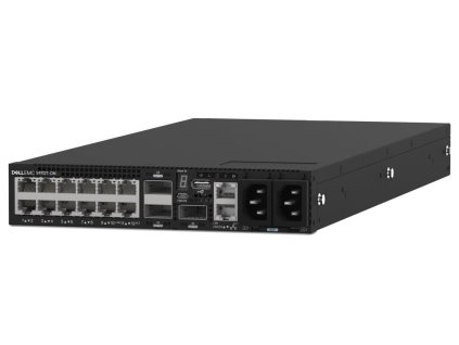 DELL Networking S4112T-ON switch/ 12x 10Gb-T/ 3x 100GbE QSFP28/ IO to PSU/ 2x zdroj/ reverse / management/ 1Y CAR