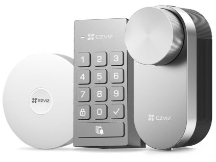 EZVIZ chytrý dveřní zámek DL01 Pro+DL01CP+A3 (Kit)