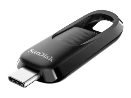 SanDisk Ultra Slider USB Type-C 256GB  / USB Type-C / USB 3.2 Gen 1 / Zasouvací konektor