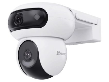 EZVIZ IP kamera H90 2K/ duální/ PTZ/ Wi-Fi/ 2 x 4Mpix/ krytí IP65/ objektiv 2,8 + 6mm/ H.265/ IR přísvit až 30m/ bílá