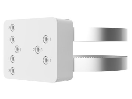 EZVIZ držák kamery s baterií/ průměr sloupku 67–127 mm/ bílý