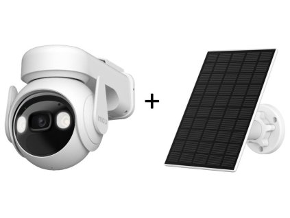 Imou by Dahua kit IP kamera Cell PT kit lite + solární panel/ PTZ/ 3Mpix/ IP66/ ojb. 3,6mm/ H.265/ IR až 20 m/ CZ app