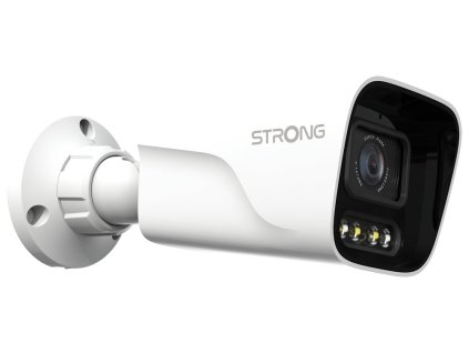 STRONG IP kamera BUL05SD0-P/ Bullet/ PoE/ LAN/ 5Mpix/ objektiv 4mm/ IP67/ duální vidění/ Super Dark/ ONVIF/ bílá