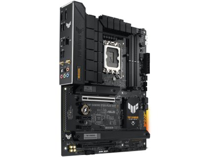 ASUS TUF GAMING B760-PLUS WIFI / Intel B760 / LGA1700 / 4x DDR5 / 3x M.2 / DP / HDMI / 1x USB-C / Wi-Fi / ATX