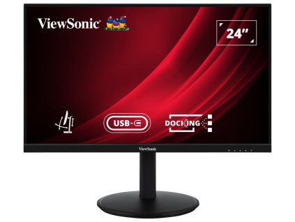 ViewSonic VG2409U-2/24" FHD Frameless IPS Monitor with 2 HDMI, DP in, DP out, USB C, RJ45 ,LAN, USB, Daisy Chain