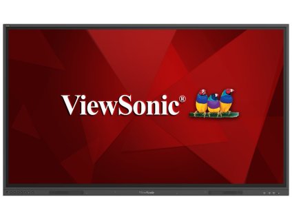 ViewSonic Flat Touch Display IFP65G1/ 65"/ UHD/450nits, 5000:1/HDMI/VGA/USB-C /RJ45 x2, RS232 x1, Black