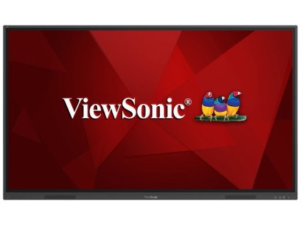 ViewSonic Flat Touch Display IFP75G1/ 75"/ UHD/450nits, 1200:1/HDMI/VGA/USB-C /RJ45 x2, RS232 x1, Black