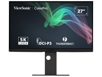 ViewSonicVP2788-5K '27" 16:9 5120 x 2880  SuperClear® IPS,Macbook vzhled,Thunderbolt 4 with 100W nabíjení, HW kalibrace
