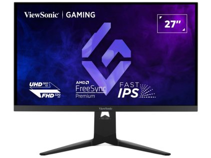 ViewSonic XG275D1-4K 27" 16:9  IPS,1920 x 1020 @320Hz 3840 x 2160 @160Hz, 0.5ms MPRT,2 HDMI, DP, USB-C, výš. nast.