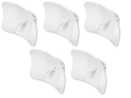 Ubiquiti LiteBeam 5AC Long Range 5pack - AP/client 5GHz, anténa 26dBi MIMO2x2, airMAX AC, 1x Gbit RJ45, PoE 24V,sada 5ks