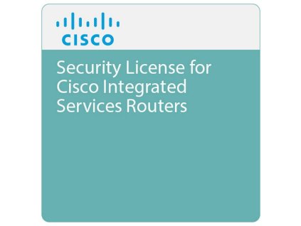Elektronická licence: Cisco Security License for Cisco ISR 900