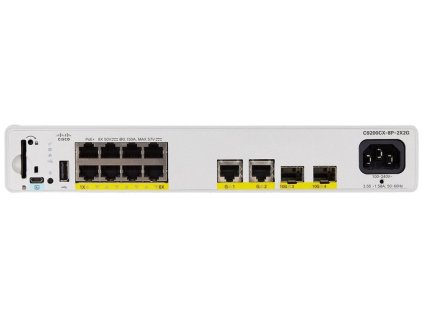 Cisco Catalyst C9200CX Compact Switch 8 port PoE+, 240W, Essentials