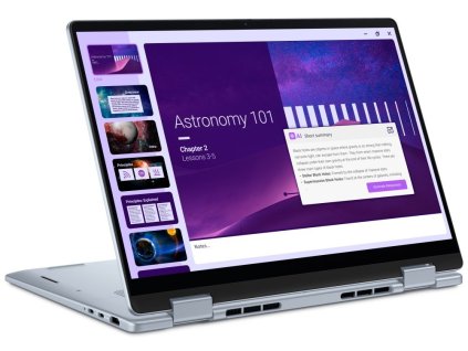 DELL 14 Plus 2v1 Touch / Core Ultra 7 256V/ 16GB/ 512GB SSD/ 14" FHD+ dotyk/ W11Pro/ modrý/ 3Y PS on-site
