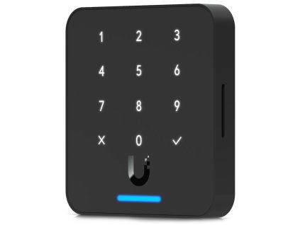 Ubiquiti UniFi Access G3 Reader Flex B - Přístupová čtečka, numerická klávesnice, krytí IP55, PoE, černá
