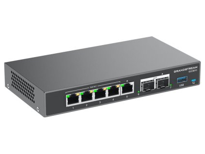 Grandstream GCC6010 all-in-one řešení (VPN router, NGFW, PoE switch a IP PBX)