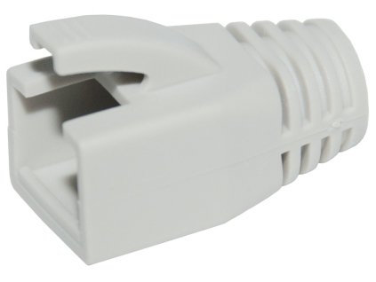 Solarix Ochrana RJ45 snag proof šedá S45SP-GY-6A/S45SP-GY-8.0 pro kabely s celkovým průměrem do 8,0 mm