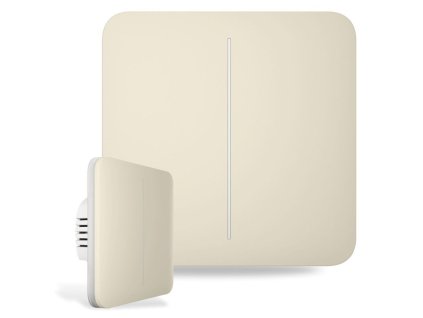 Ajax SoloButton (2-gang) ivory (46018) - Tlačítko pro LightSwitch (spínač řazení 5)